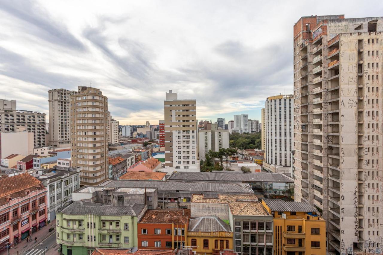 Vista Passeio Publico - Ayn027 Apartment กูรีตีบา ภายนอก รูปภาพ