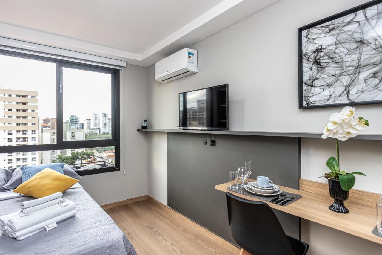 Vista Passeio Publico - Ayn027 Apartment กูรีตีบา ภายนอก รูปภาพ
