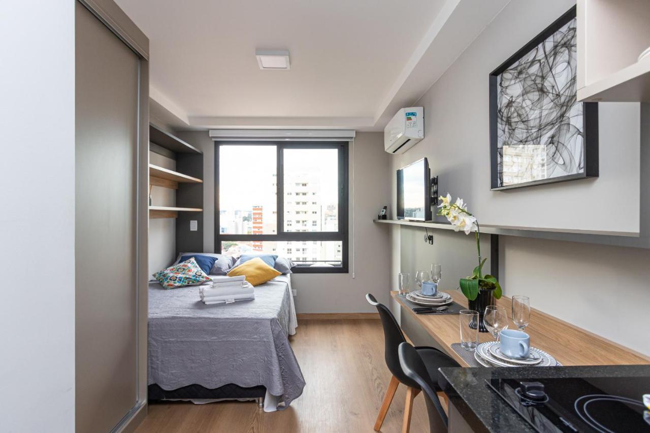 Vista Passeio Publico - Ayn027 Apartment กูรีตีบา ภายนอก รูปภาพ