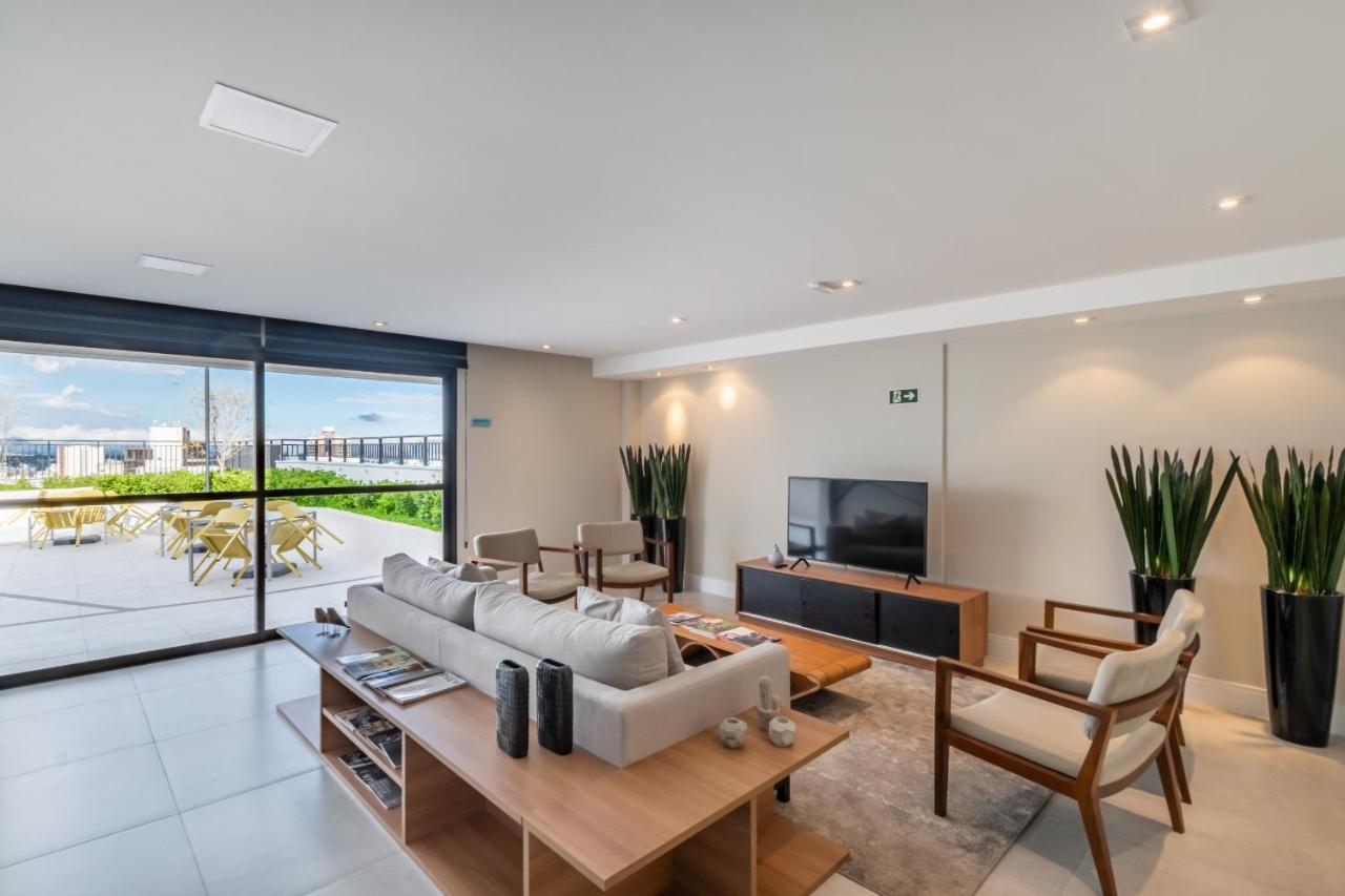 Vista Passeio Publico - Ayn027 Apartment กูรีตีบา ภายนอก รูปภาพ
