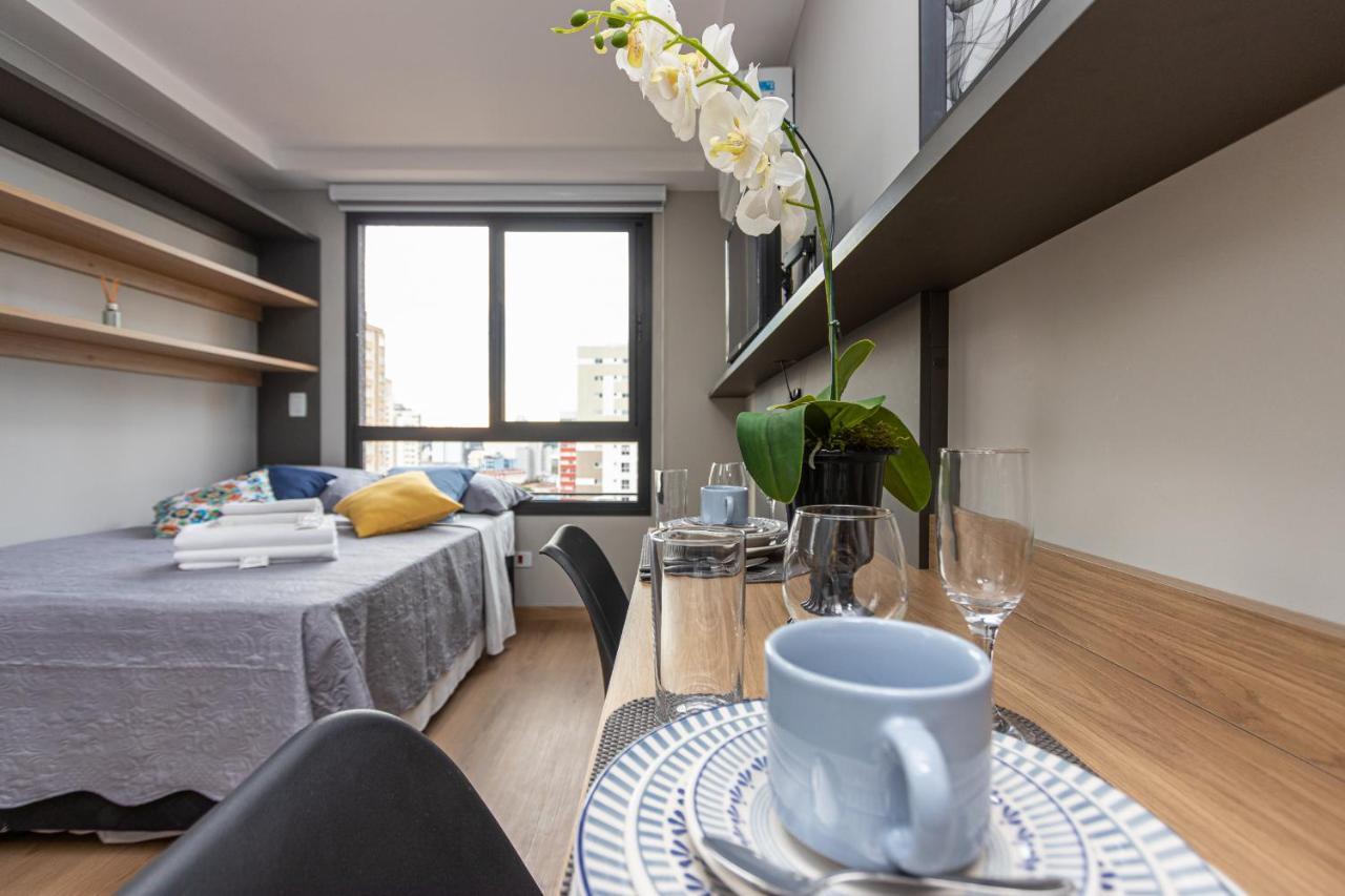 Vista Passeio Publico - Ayn027 Apartment กูรีตีบา ภายนอก รูปภาพ